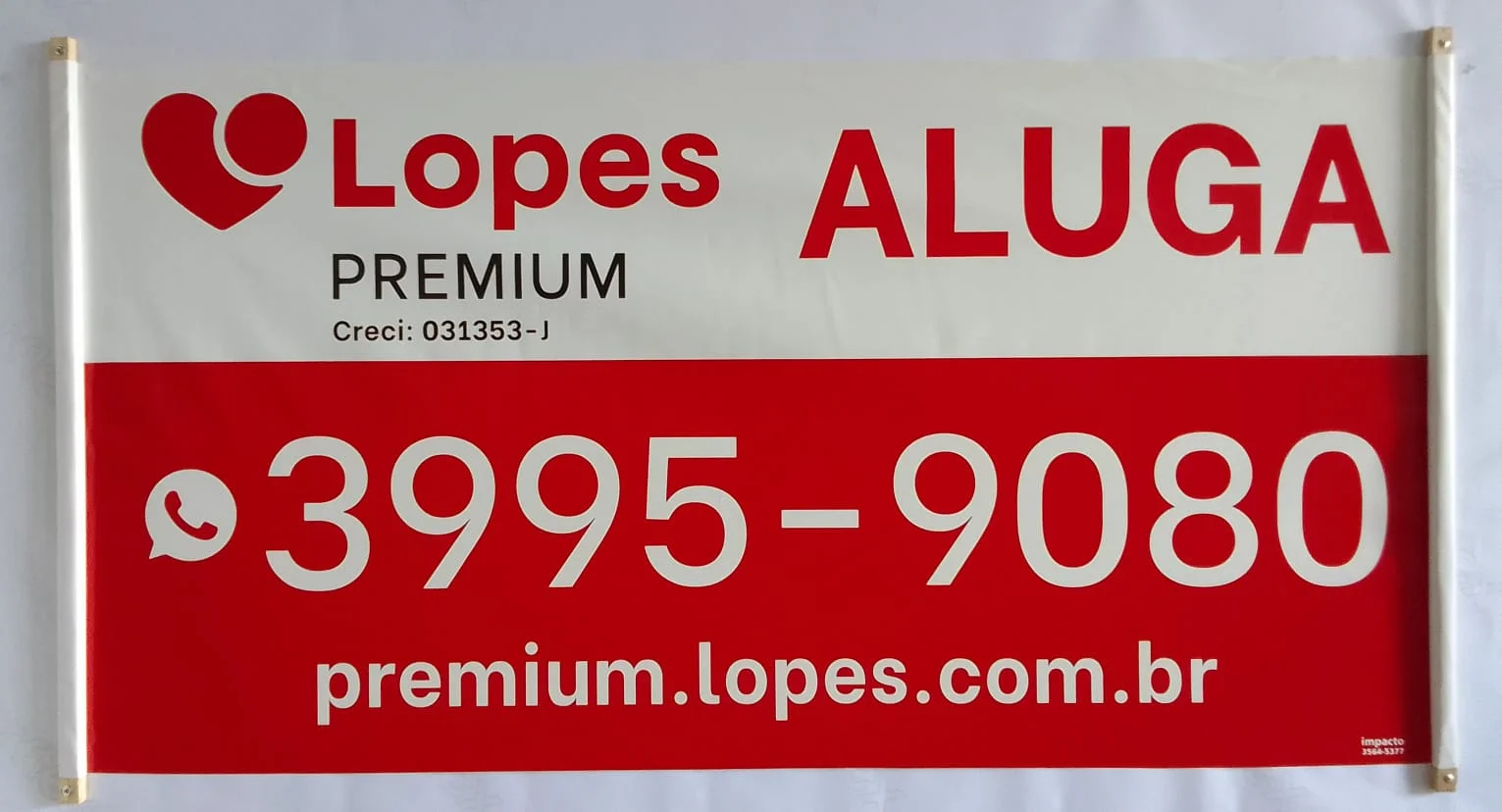 Faixa para Imobiliária